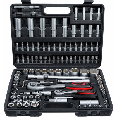 BGS 102287 Gola sada Kraftmann 108 dílů SuperLock 1/4" + 1/2" 4 ÷ 32 mm – Sleviste.cz