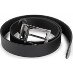 Pánský kožený pásek z buvolí kůže hladký 2 černá – Sleviste.cz