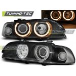 Tuning-Tec Přední čirá světla BMW 5 E39 (1995 - 2003) - černé - Angel Eyes – Hledejceny.cz