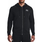 Under Armour Essential fleece FZ Hood-BLK 1373881-001 – Zboží Dáma