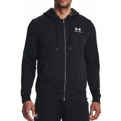 Under Armour UA Essential Fleece FZ Hood-BLK 1373881-001 – Zboží Mobilmania