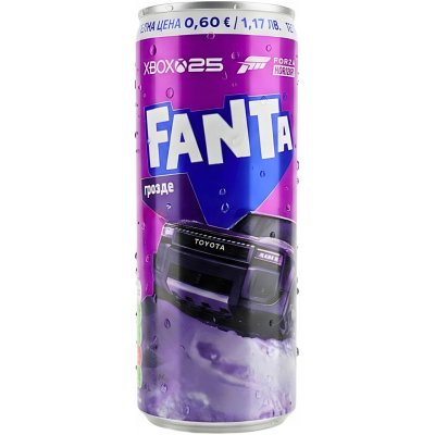 Fanta Grape Forza Horizon 250 ml – Zboží Mobilmania