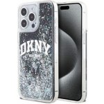 DKNY Liquid Glitter Arch Logo pro iPhone 14 Pro Black – Zboží Mobilmania