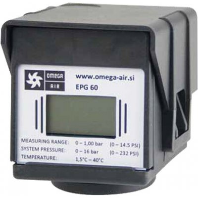 OMEGA AIR elektronický manometr znečištění filtru EPG60 – Hledejceny.cz