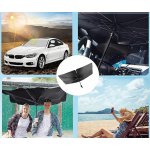 Deminas | Sluneční clona na čelní sklo rozměry: Otevřený rozměr 138x76cm – Sleviste.cz