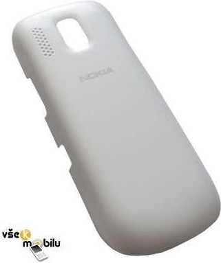 Kryt Nokia Asha 203 zadní bílý