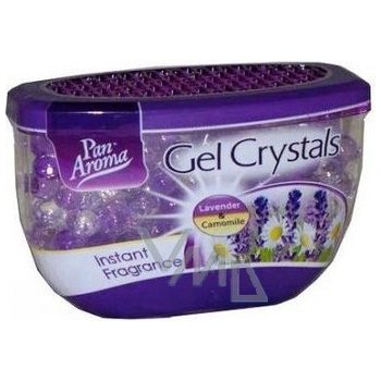 Pan Aroma gel Crystals Lavender & Camomile gelový osvěžovač vzduchu 150 g