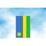 LIBEA, s.r.o. Rwanda stolní vlaječka Uchycení: Šňůrka (pro zavěšení) – Hledejceny.cz
