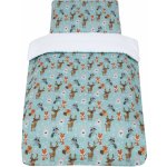 Esito povlečení Minky Forest bílé 100 x 135 60 x 40 cm – Zboží Dáma