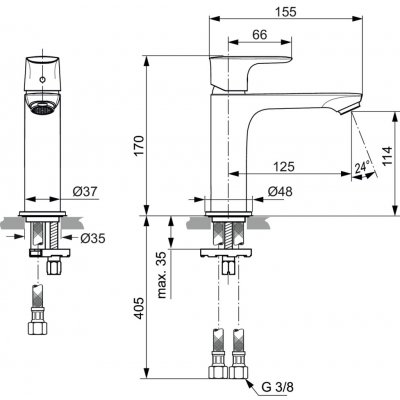 Ideal Standard connect air A7015AA – Hledejceny.cz