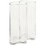 Atmosphera Podlouhlá skleněná váza KADE, 19 × 11,5 × 25 cm transparentní – Hledejceny.cz