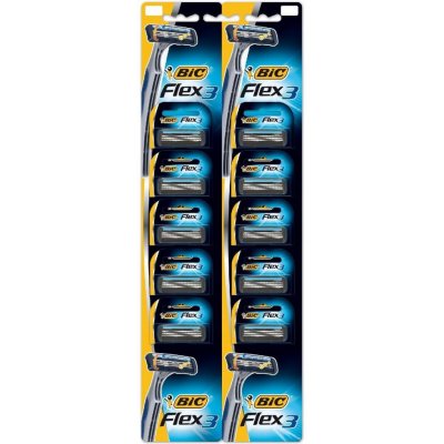 Bic Flex 3 Classic 10 ks – Zboží Mobilmania