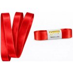 Stuha saténová červená - skládaná 15mm x 3m (6,-Kč/m) – Hledejceny.cz
