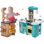 Smoby Set kuchyňka elektronická Tefal Studio 360° XL Bubble a pekárna s koláči Baguette&Croissant Bakery – Sleviste.cz