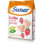 Sunar Snack jahodová srdíčka 50 g – Zbozi.Blesk.cz