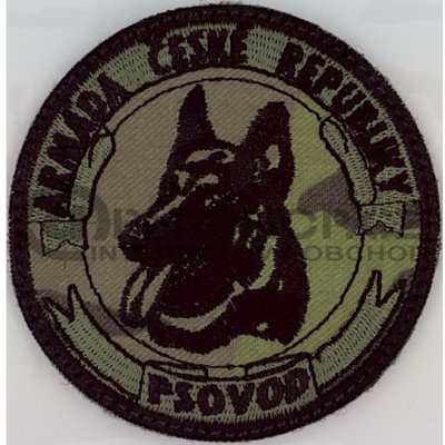 Nášivka: PSOVOD - znak AČR vz. 95 zelený – Zbozi.Blesk.cz