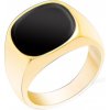 Prsteny Steel Edge Pečetní prsten pro ženy WJHN1618