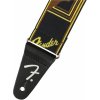 Fender Weighless 2'' Mono Strap Black/Yellow/Brown