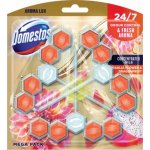 Domestos Aroma Lux Dahlia Flower & Dragonfruit tuhý WC blok 3 x 55 g – Sleviste.cz