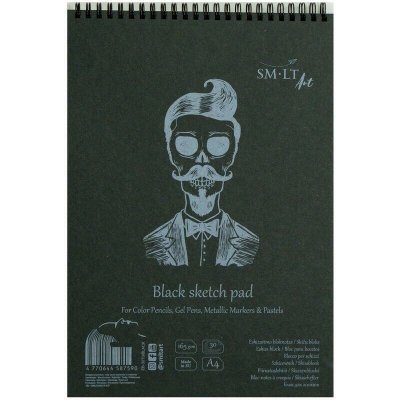 SMLT Blok spirála na skicování a malbu A3 165 g/m2 30 listů – Zboží Dáma SMLT Blok spirála na skicování a malbu A3 165 g/m2 30 listů – Zboží Dáma