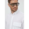 Pánská Košile Calvin Klein pánská košile relaxed s klasickým límcem K10K110851 bílá