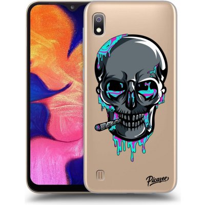 Pouzdro Picasee silikonové Samsung Galaxy A10 A105F - EARTH - Lebka 3.0 čiré – Zboží Mobilmania