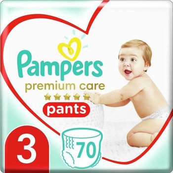 Pampers Premium Care Pants 3 70 ks