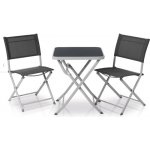 Idea skládací balkonový set kovový 2+1 Dora – Zboží Mobilmania