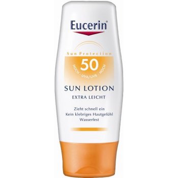 Eucerin Sun Extra lehké mléko na opalování SPF50 150 ml