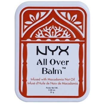 NYX Cosmetics All Over tělový balzám Macadamia Nut Oil 25 g