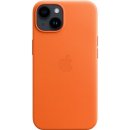 Apple Leather Case s MagSafe pro iPhone 14 - oranžový MPP83ZM/A