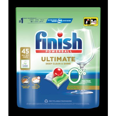 Finish Kapsle Do Myčky Ultimate 0% ECO 45 ks – Zboží Mobilmania