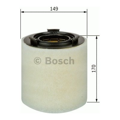 Vzduchový filtr Bosch F 026 400 156 – Hledejceny.cz