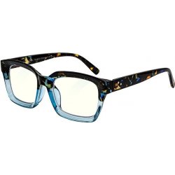 GLASSA Blue Light Blocking Glasses PCG 014 0 50 dio modrý vzor