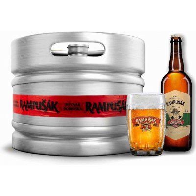 Rampušák 12 ležák NEFILTR. 4,9% 15 l (sud) – Sleviste.cz