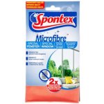 Spontex Microfibre Window utěrka na okna 34 × 34 cm 1 ks – Sleviste.cz