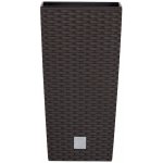 Prosperplast Rato square hnědý 32,5 x 32,5 x 61 cm – Sleviste.cz