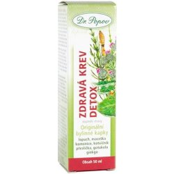 Dr. Popov Zdravá krev detox originální bylinné kapky 50 ml