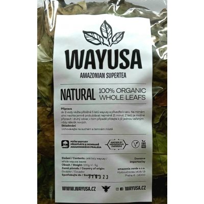 Wayusa natural celé listy 100 g – Hledejceny.cz