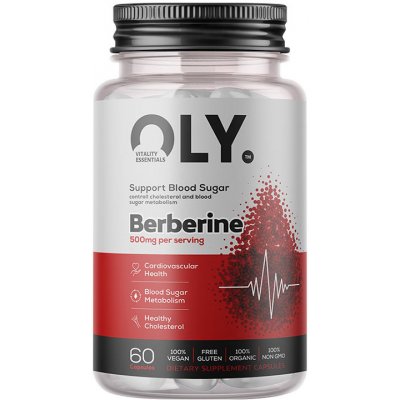 Oly Berberine 500 mg 60 kapslí – Hledejceny.cz