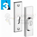 ROSTEX R3 bezpečnostní kování, BT3 - CHROM – Sleviste.cz