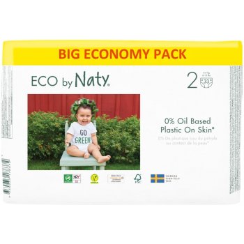 Naty ECO by Mini 3 - 6 kg 4 x 33 ks
