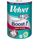 Velvet Boost třívrstvé papírové ručníky 150 útržků 1 role – Zboží Mobilmania