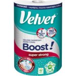 Velvet Boost třívrstvé papírové ručníky 150 útržků 1 role – Zboží Dáma Velvet Boost třívrstvé papírové ručníky 150 útržků 1 role – Zboží Dáma