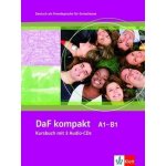 DaF Kompakt A1-B1 Kursbuch - Mit 3 Audio - CDs - I. Sander, B. Braun, M. Doubek – Hledejceny.cz