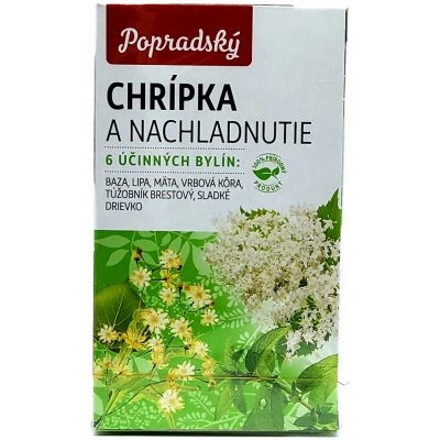 BOP čaj CHRÍPKA A NACHLADNUTIE 22,5 G – Zbozi.Blesk.cz