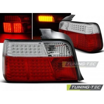 Světla zadní BMW E36 12.90-08.99 SEDAN RED WHITE LED – Hledejceny.cz