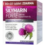 Silymarin Forte 250 mg Mikronizovaný ostropestřec s vit D3 90 tablet – Hledejceny.cz