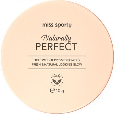 Miss Sporty Naturally Perfect kompaktní pudr 003 Natural 10 g