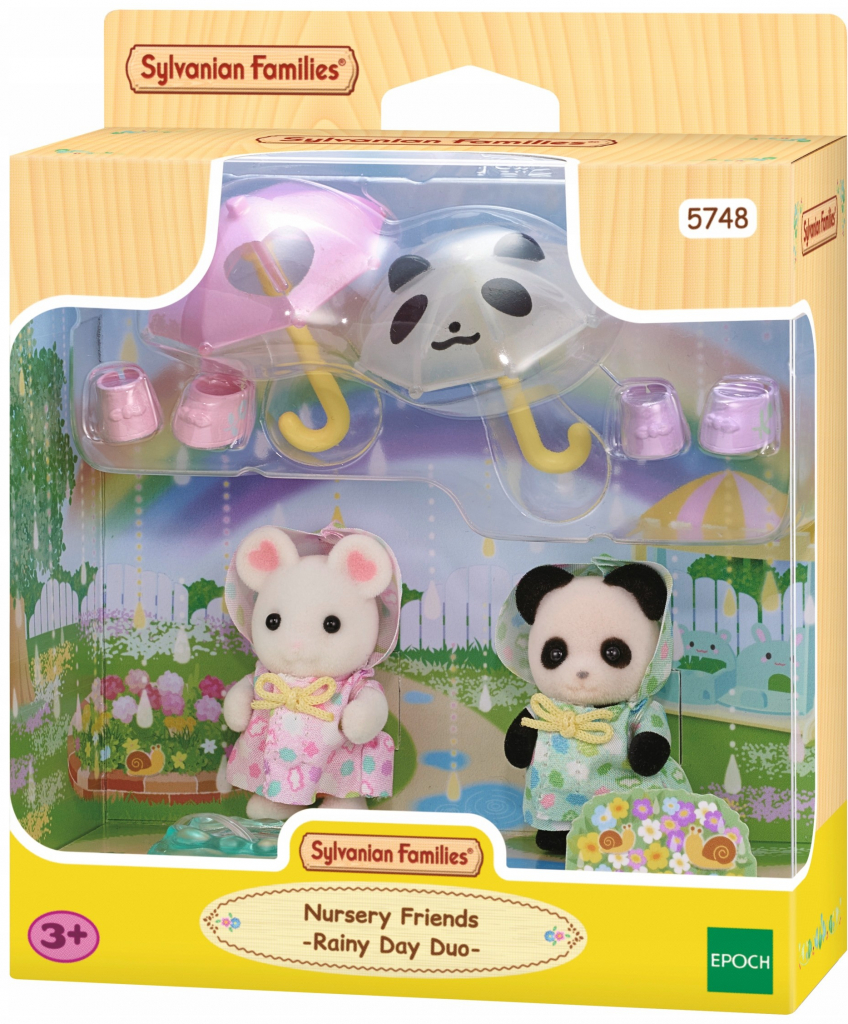 Sylvanian Families Specer s deštníky Baby Trio